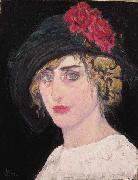 Pier Leone Ghezzi Portrait of a woman oil painting artist